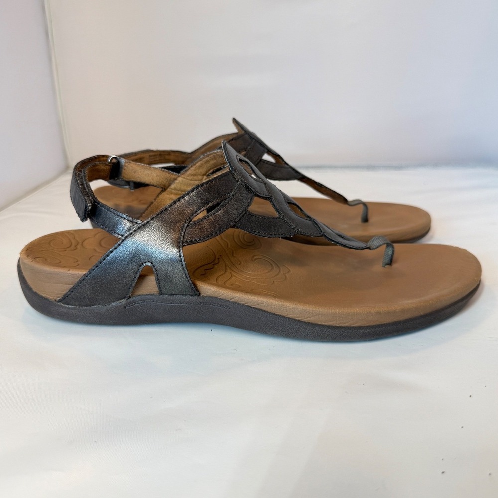 Cobb Hill by New Balance Leather Thong Sandals Women's 10M